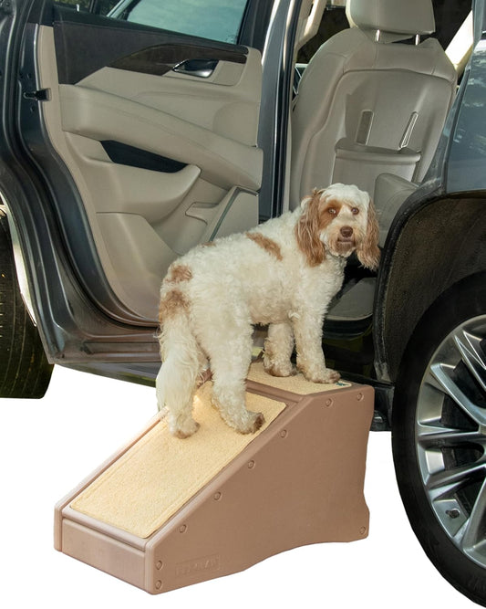 Stramp Stair and Ramp Combination for Dogs/Cats, Easy Step, Lightweight/Portable, Sturdy, Easy Assembly (No Tools Required) 1 Model, Available in 6 Colors